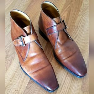 Magnanni Leather Shoes Size 11